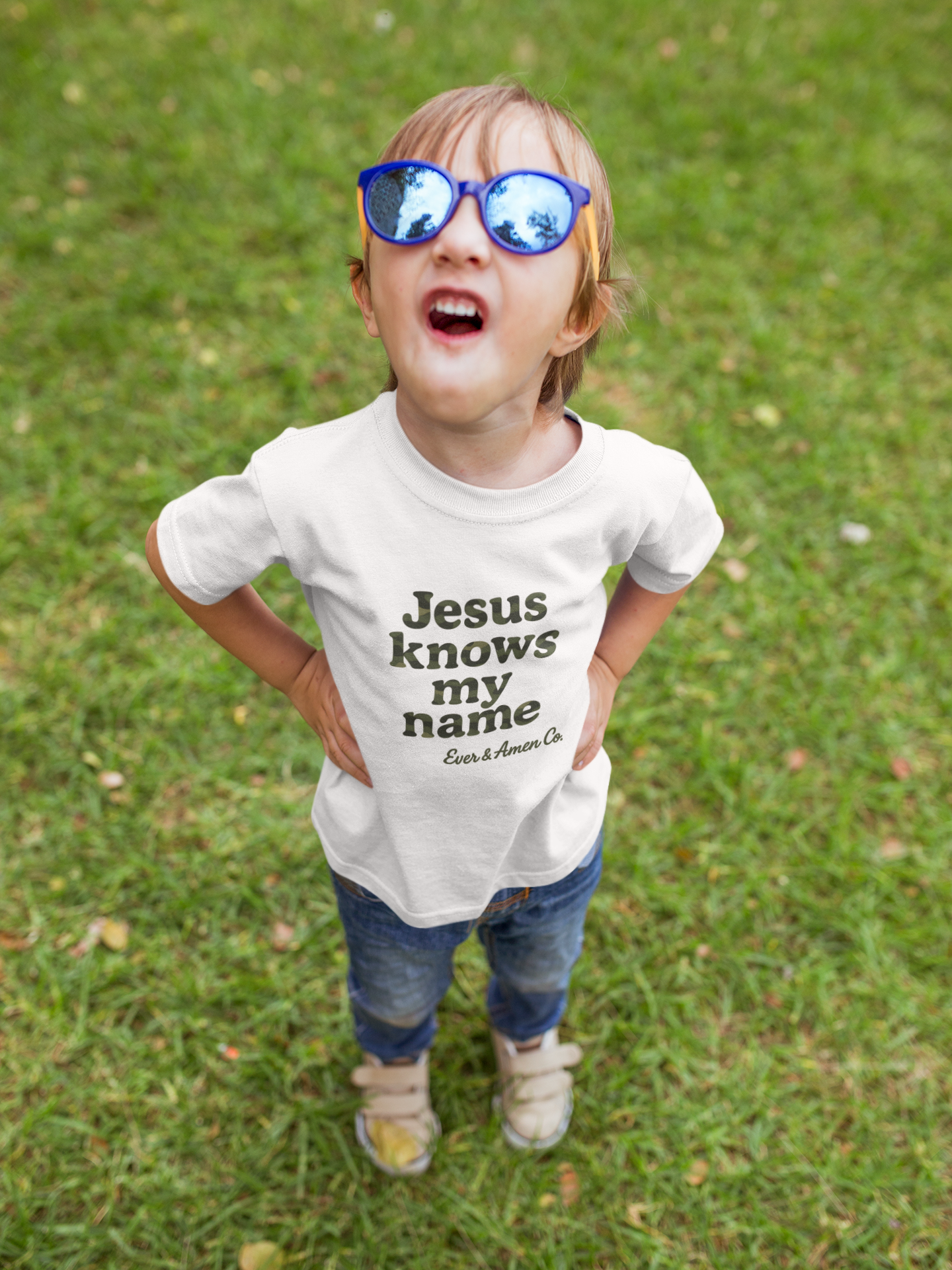 Boy's "Jesus Knows my Name" Tee