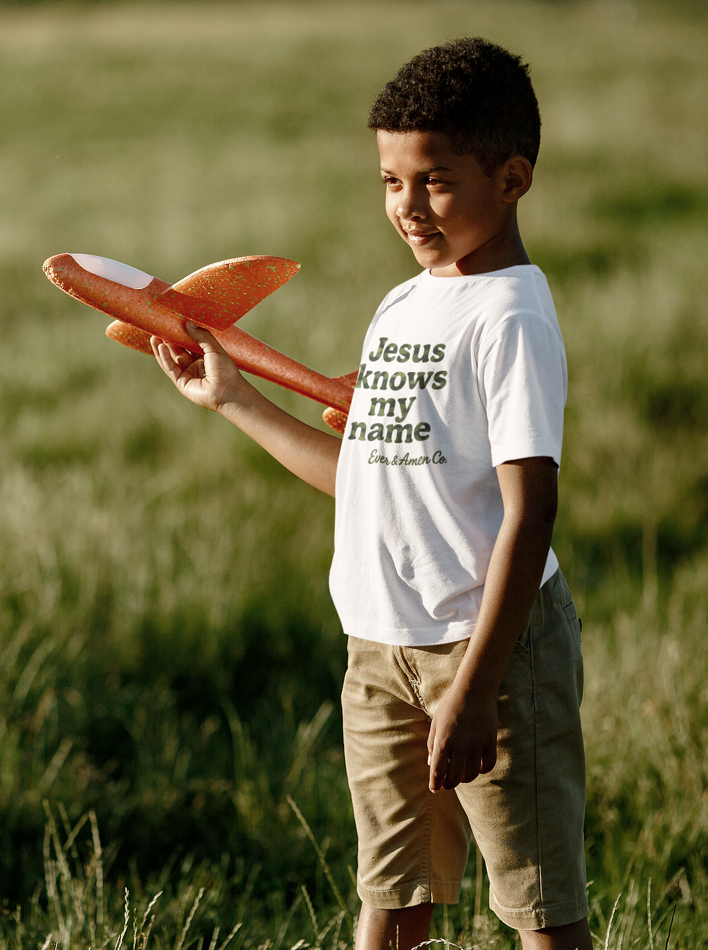 Boy's "Jesus Knows my Name" Tee
