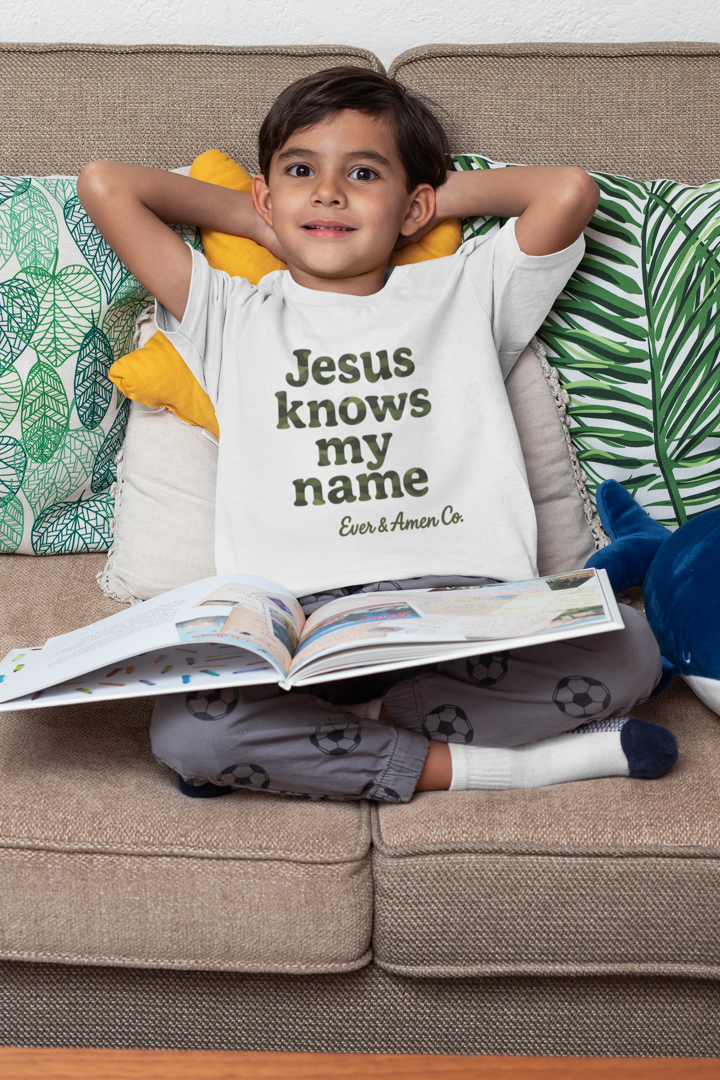 Boy's "Jesus Knows my Name" Tee