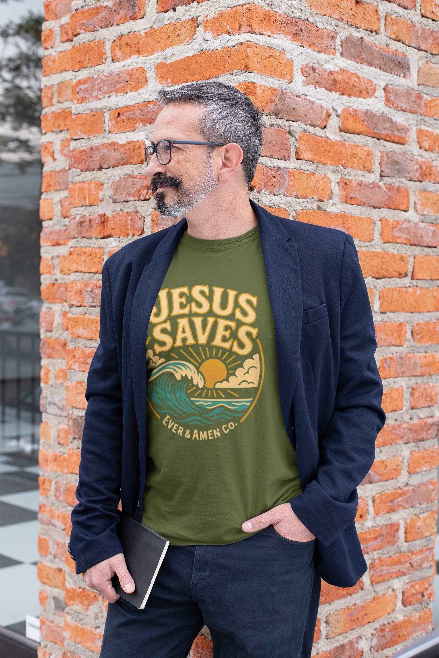 Jesus Saves – Faith-Based Unisex Shirt