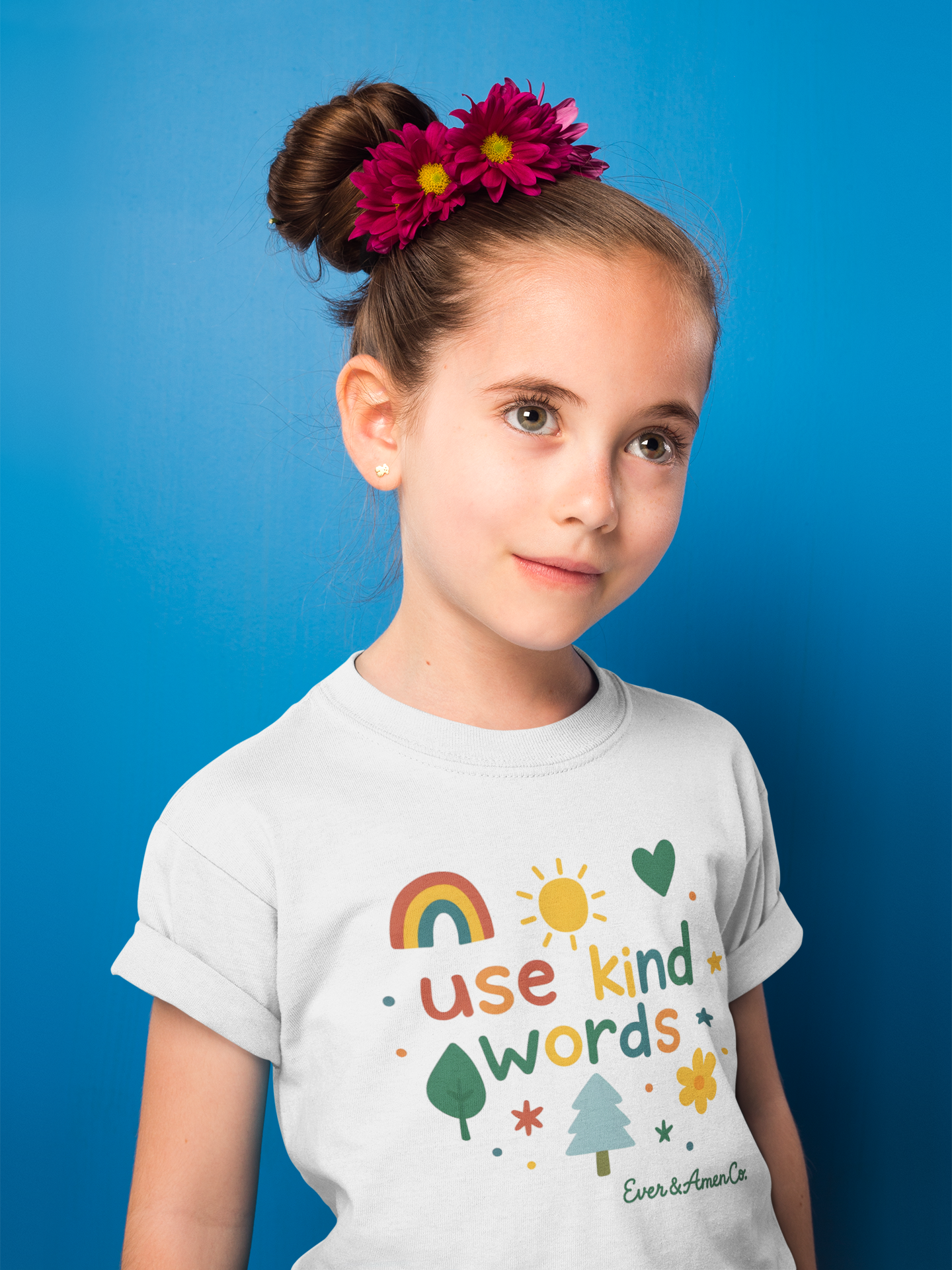 Girls "Use Kind Words" Tee