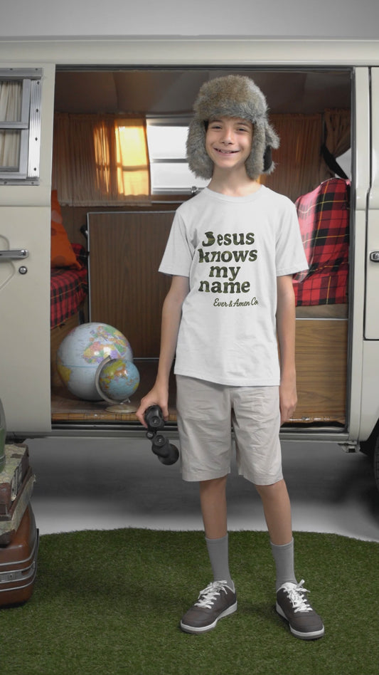 Boy's "Jesus Knows my Name" Tee